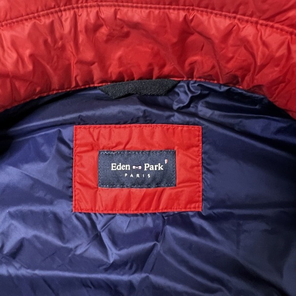 Eden Park Womens Red Puffer Vest Size XS Excellent - Picture 12 of 14